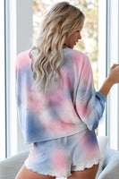 Tie Dye Knit Pajamas Set