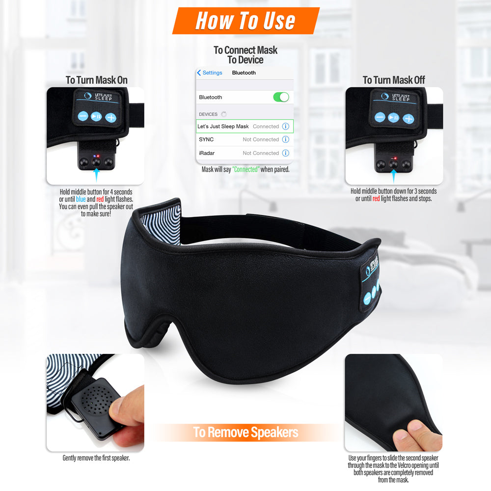 Sleep Mask Headphones